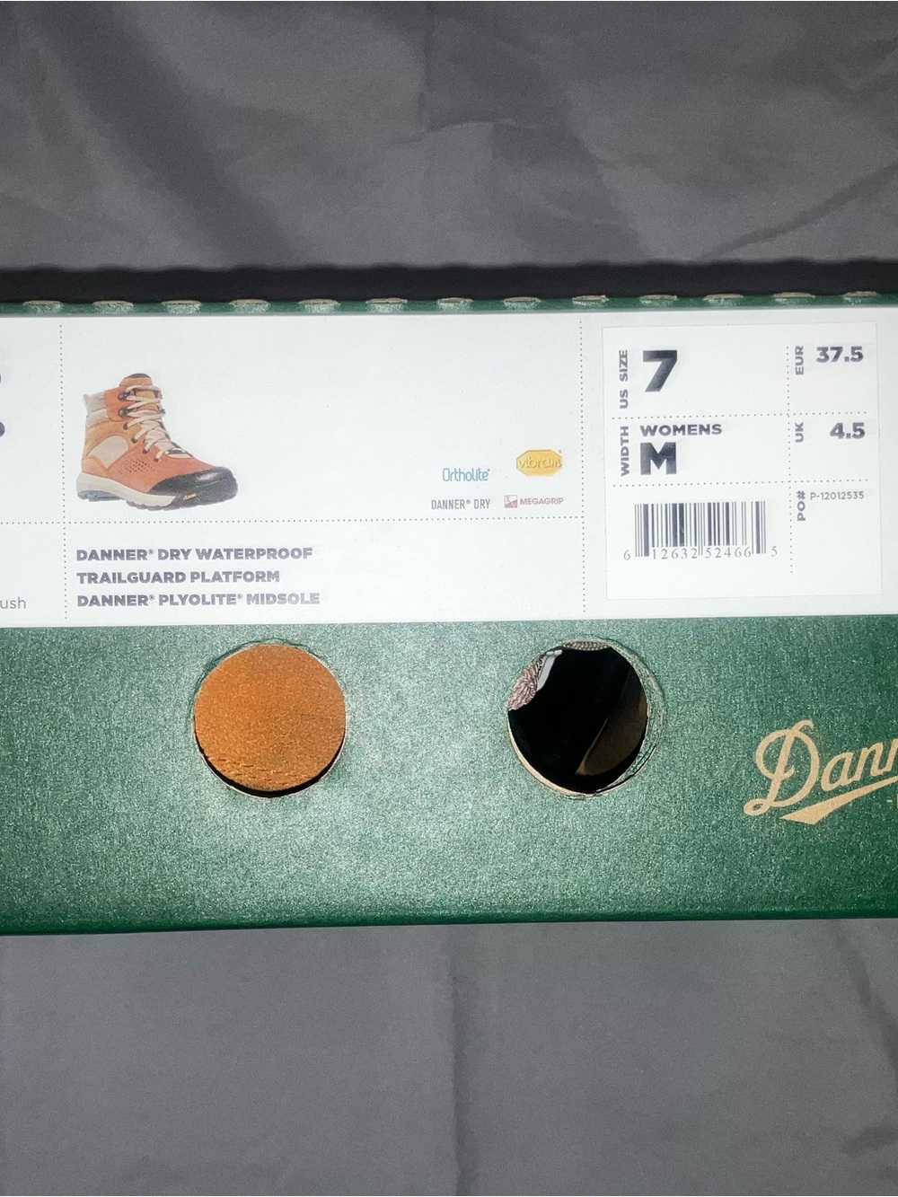 Danner Women's Hiking Boots in Tan and Black